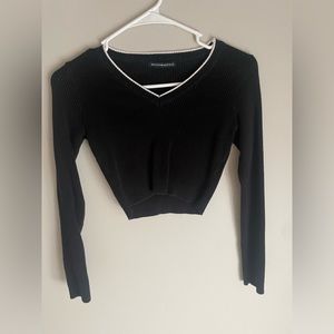 Black Long sleeve Brandy shirt